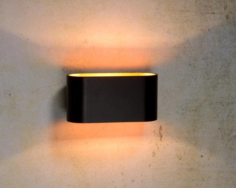 Lucide XERA - Lámpara de pared - 1xG9 - Negro - ambiente 2
